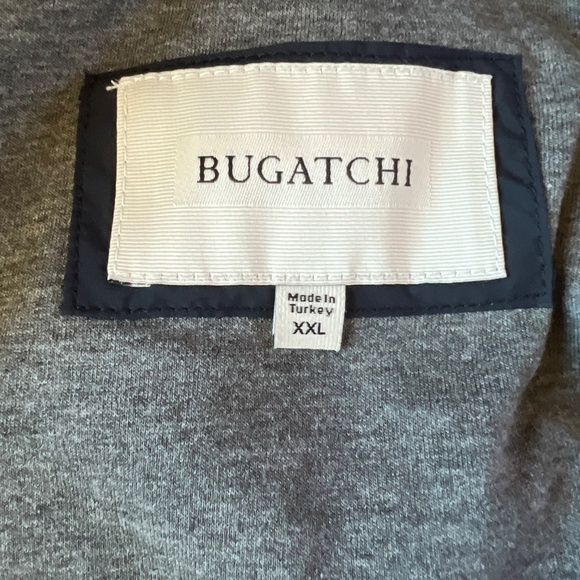 #2770 Bugatchi Navy Rain Jacket size XXL - Picture 7 of 7